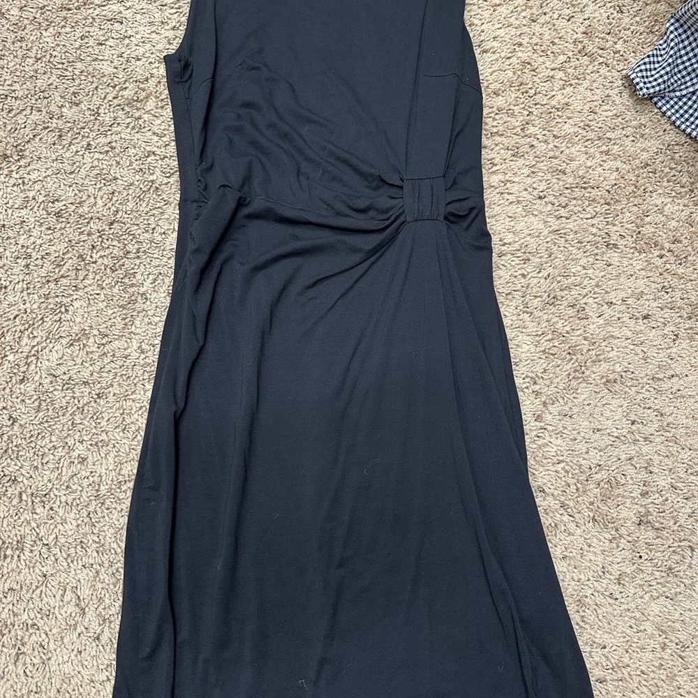 Elegant Black Sleeveless Dress from Ann Taylor size 0 petite